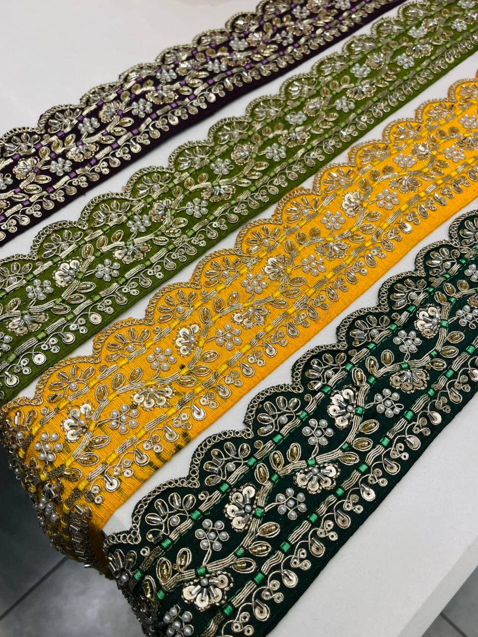 K.R KASAT - Colorful Dress Lace